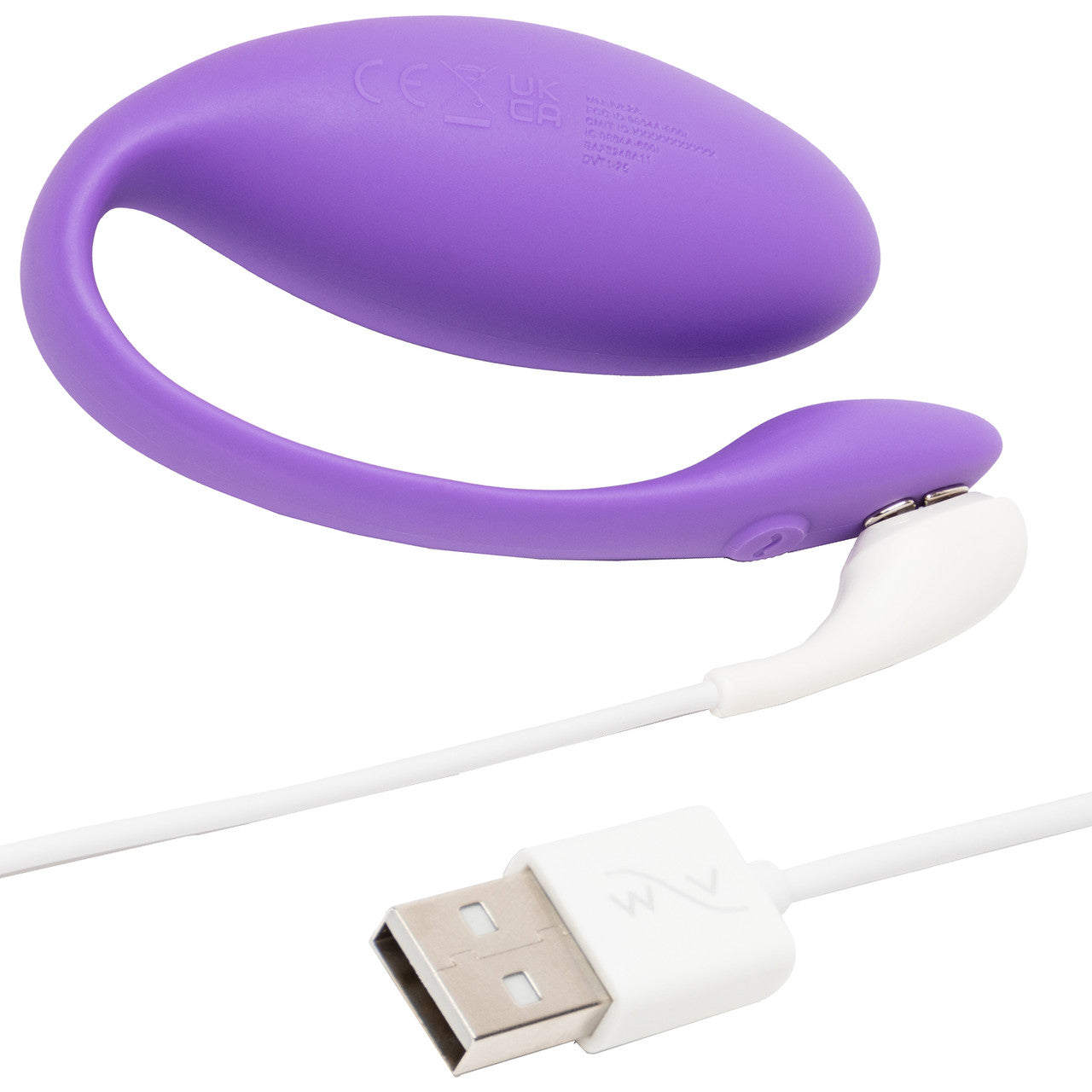 Jive Lite By We-Vibe Rechargeable Silicone App Controlled Wearable G-Spot Vibrator - Purple