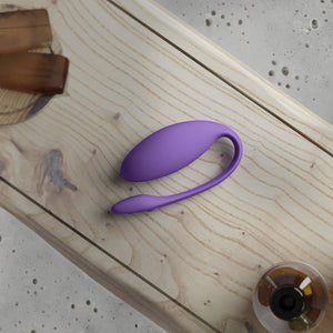 Jive Lite By We-Vibe Rechargeable Silicone App Controlled Wearable G-Spot Vibrator - Purple