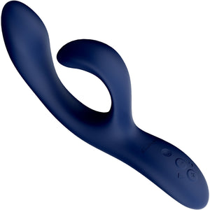 Nova 2 By We-Vibe Silicone Rechargeable Dual-Stimulation Vibrator - Midnight Blue