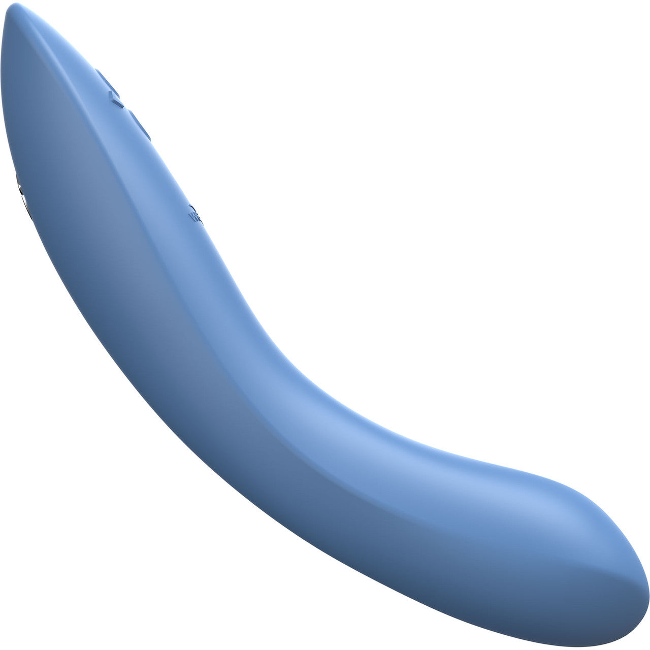 Rave 2 Twisted Pleasure By We-Vibe Silicone Rechargeable G-Spot Vibrator - Muted Blue