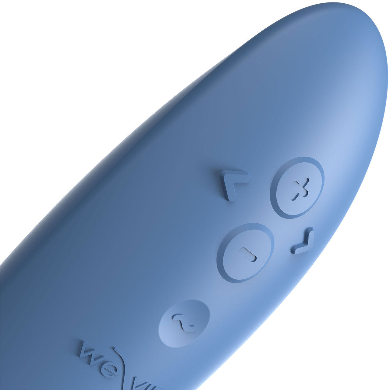 Rave 2 Twisted Pleasure By We-Vibe Silicone Rechargeable G-Spot Vibrator - Muted Blue