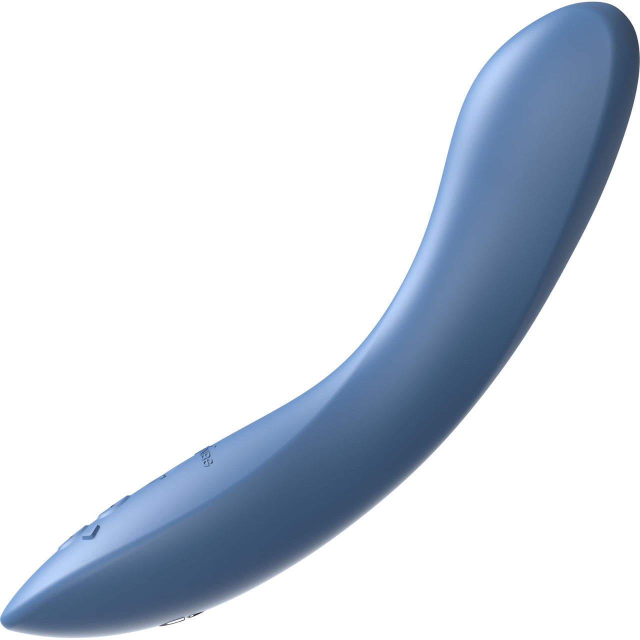 Rave 2 Twisted Pleasure By We-Vibe Silicone Rechargeable G-Spot Vibrator - Muted Blue