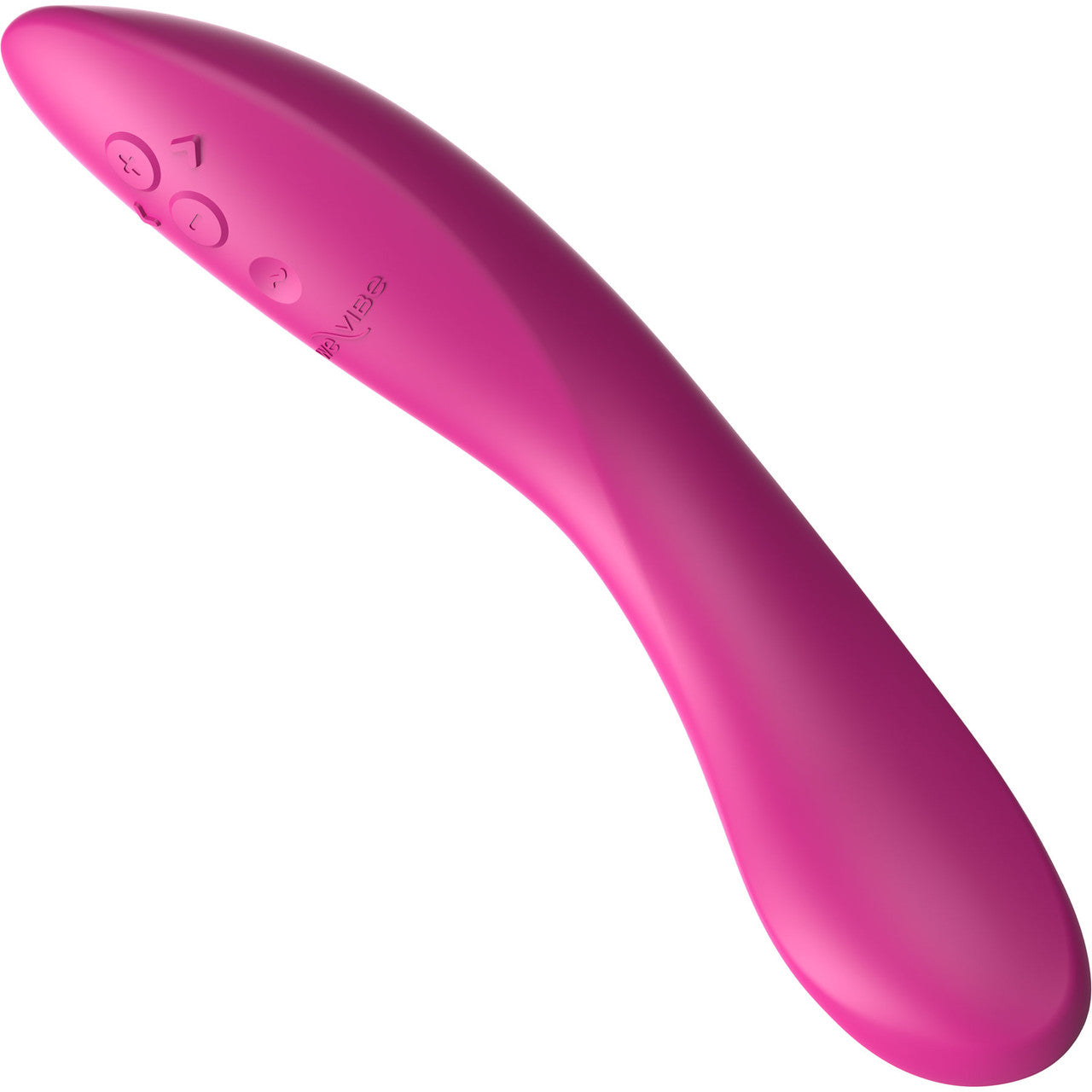 Rave 2 Twisted Pleasure By We-Vibe Silicone Rechargeable G-Spot Vibrator - Bold Pink