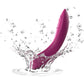 Rave 2 Twisted Pleasure By We-Vibe Silicone Rechargeable G-Spot Vibrator - Bold Pink