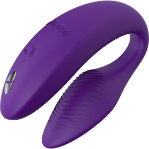 We-Vibe Sync Rechargeable Silicone Remote & App Controlled Couples Vibrator - Purple