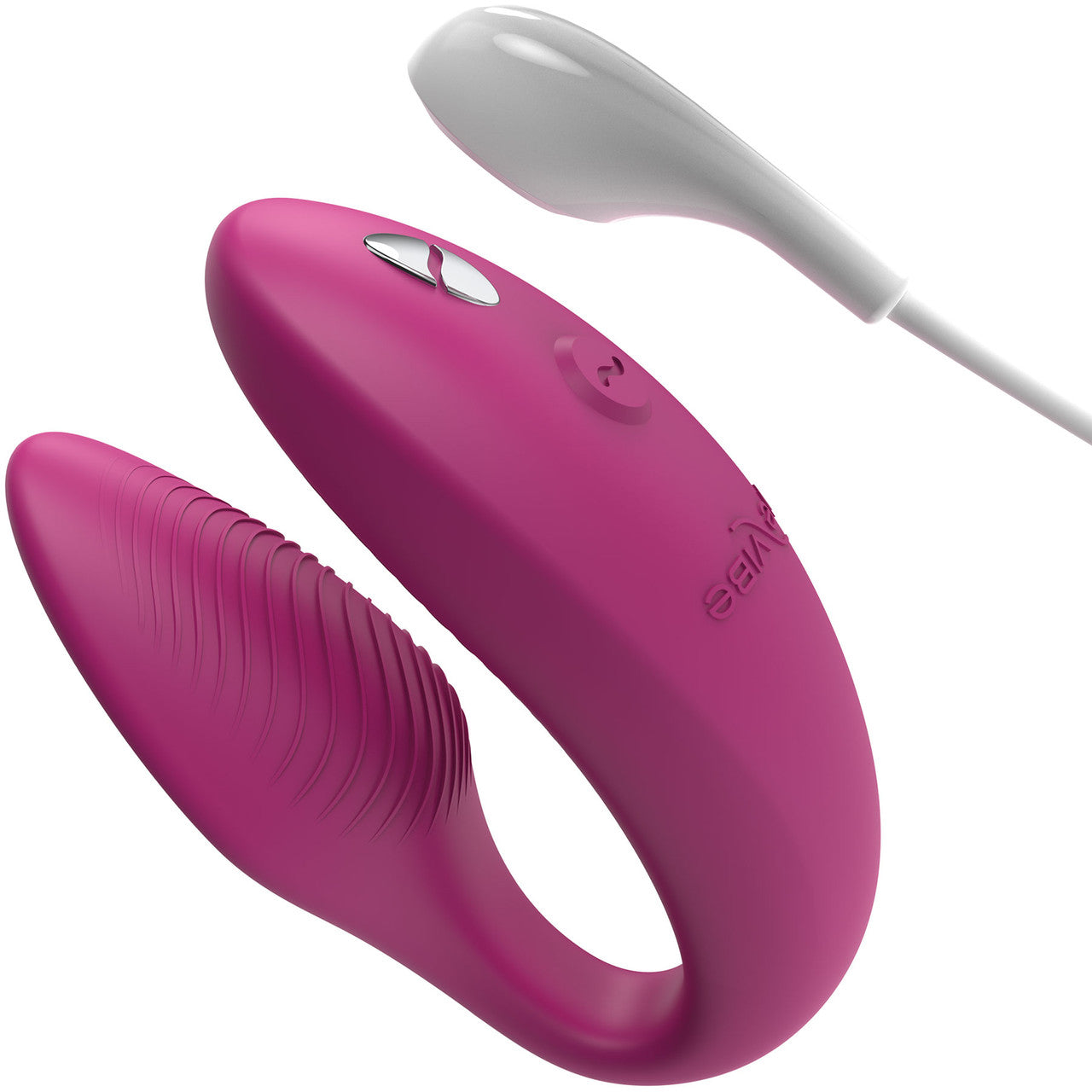 We-Vibe Sync Rechargeable Silicone Remote & App Controlled Couples Vibrator - Dusty Pink