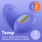 Temp By We-Vibe Heating & Cooling Rechargeable Silicone Lay-On Vibrator - Lavender