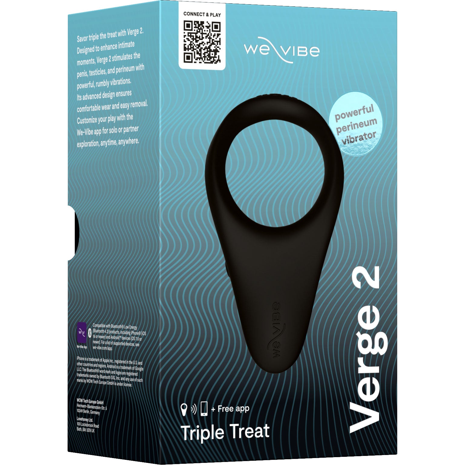 We-Vibe Verge 2 Vibrating Silicone Rechargeable Penis Ring