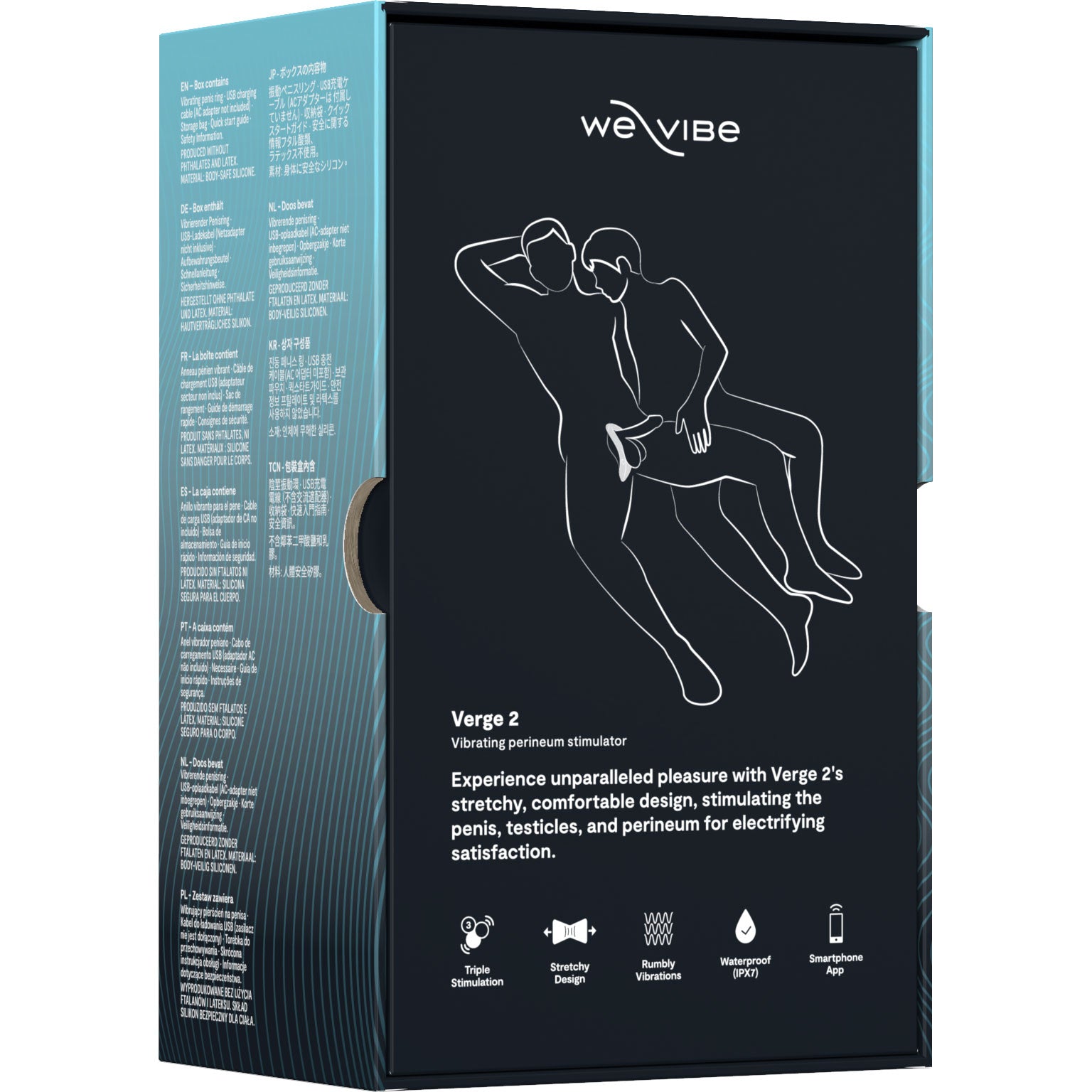 We-Vibe Verge 2 Vibrating Silicone Rechargeable Penis Ring We-Vibe Verge 2 Vibrating Silicone Rechargeable Penis Ring