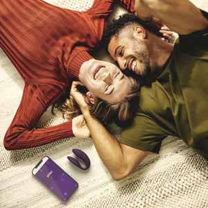 We-Vibe Sync 2nd Generation App Enabled Couples Vibrator With Remote - Purple