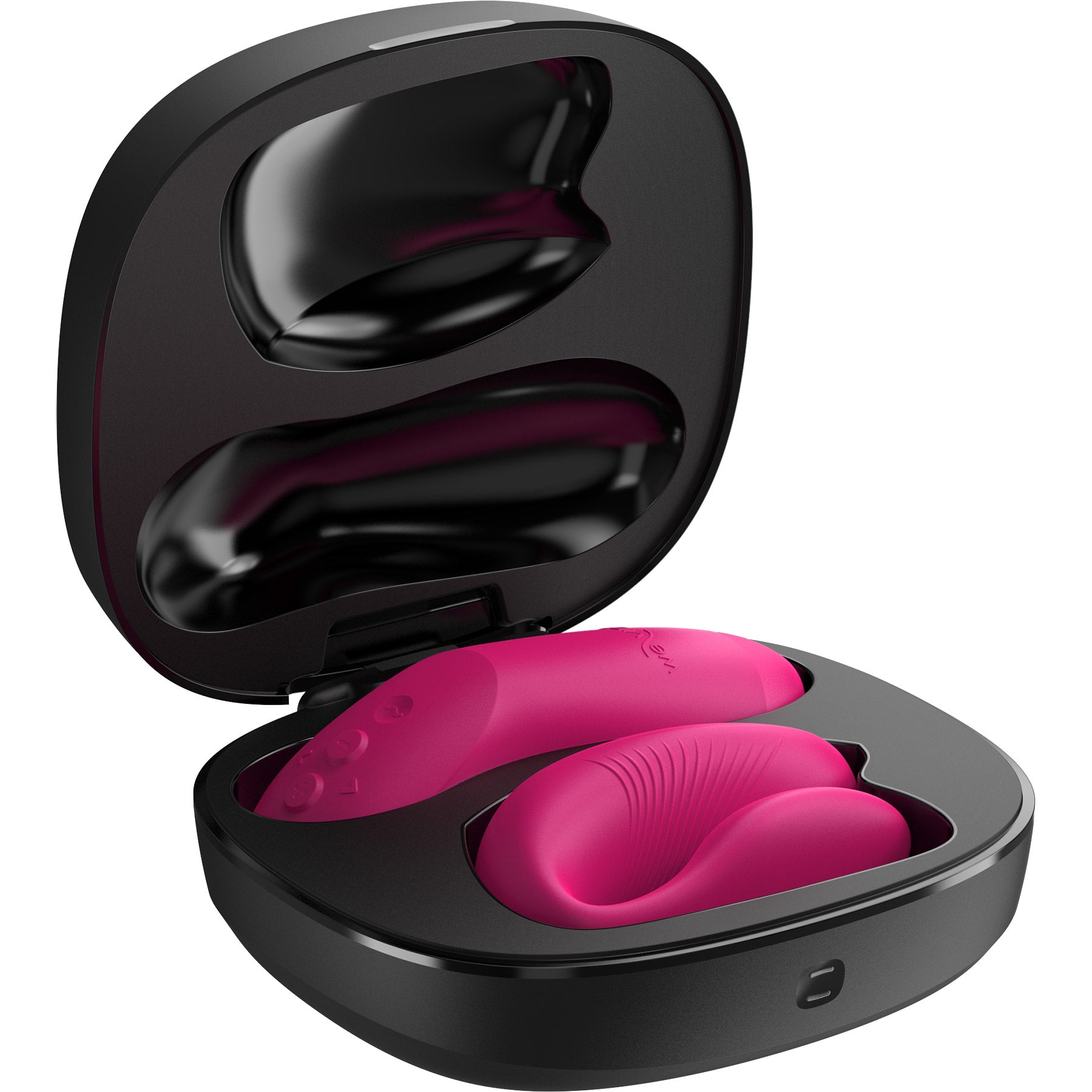 We-Vibe Chorus Pro Premium Remote & App Controlled Couples Vibrator - Electric Pink