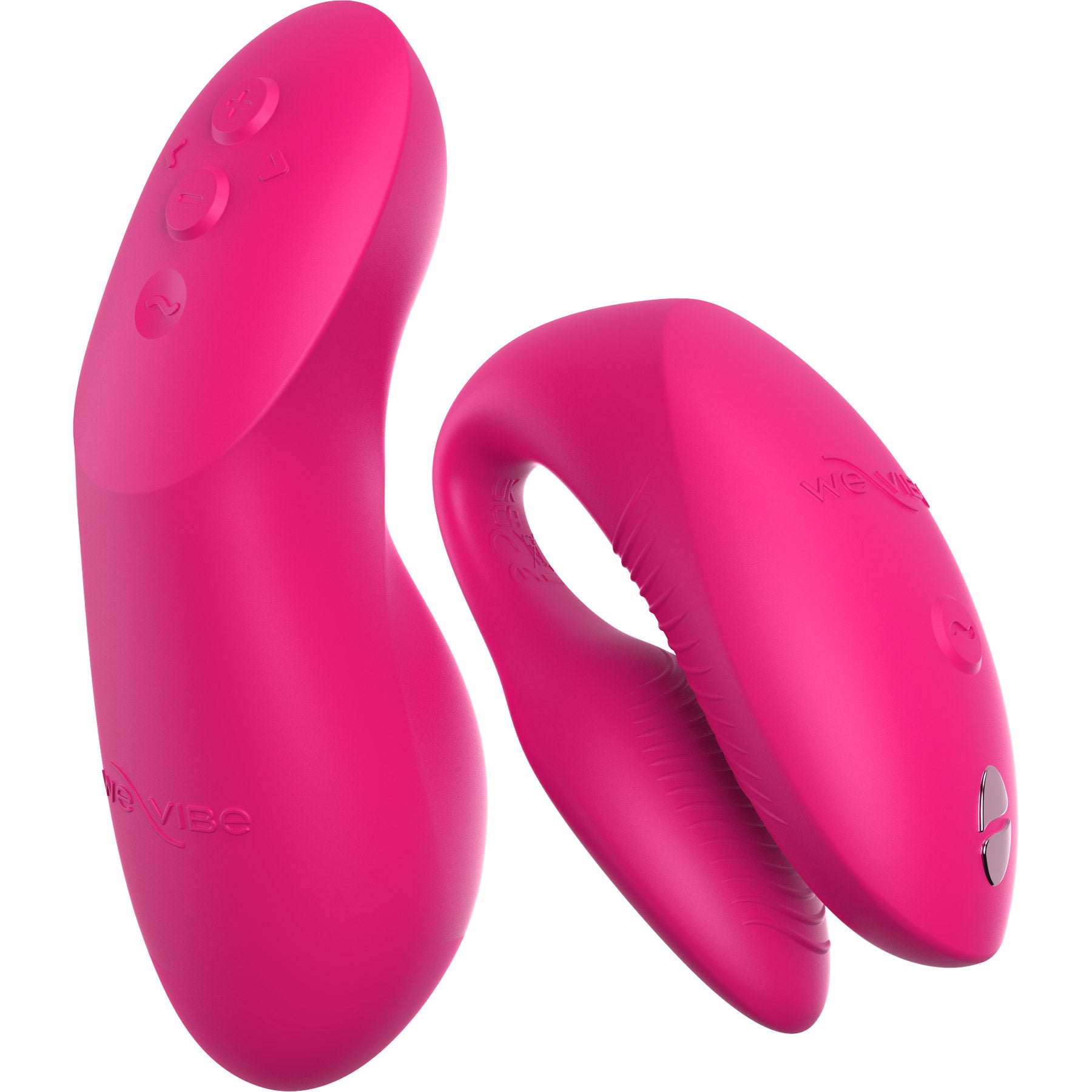 We-Vibe Chorus Pro Premium Remote & App Controlled Couples Vibrator - Electric Pink