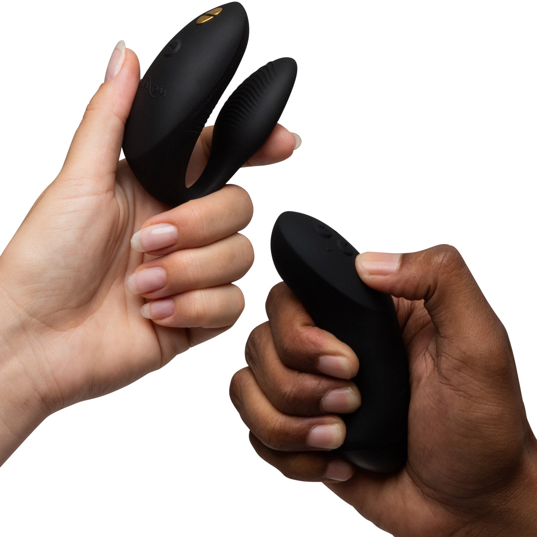 We-Vibe Chorus Pro Premium Remote & App Controlled Couples Vibrator - Satin Black