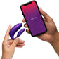 We-Vibe Chorus Pro Premium Remote & App Controlled Couples Vibrator - Cosmic Purple