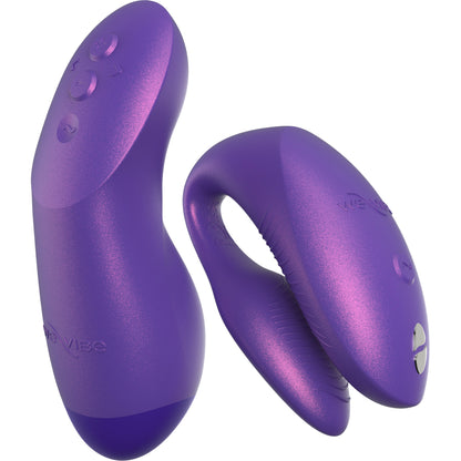 We-Vibe Chorus Pro Premium Remote & App Controlled Couples Vibrator - Cosmic Purple