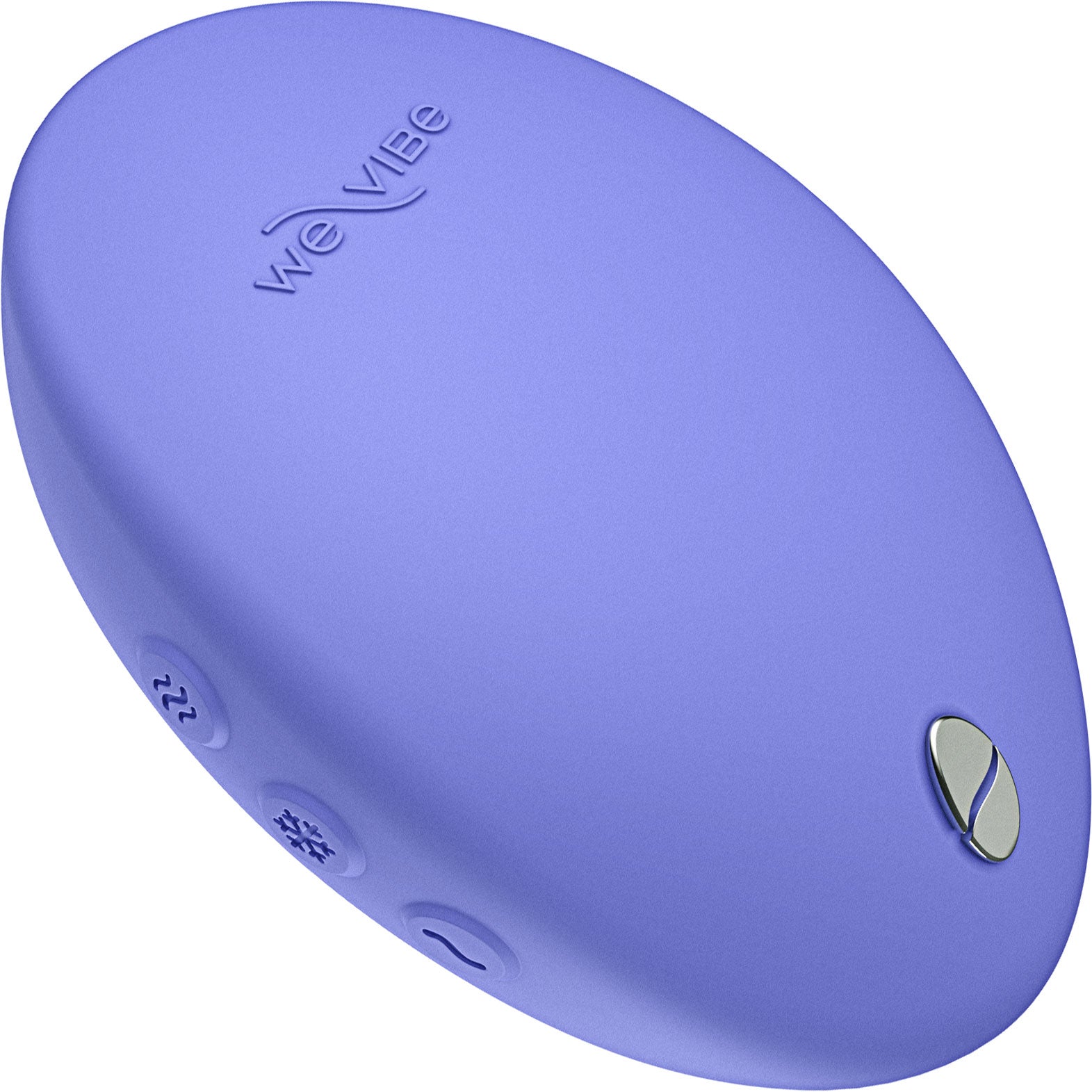 Temp By We-Vibe Heating & Cooling Rechargeable Silicone Lay-On Vibrator - Lavender