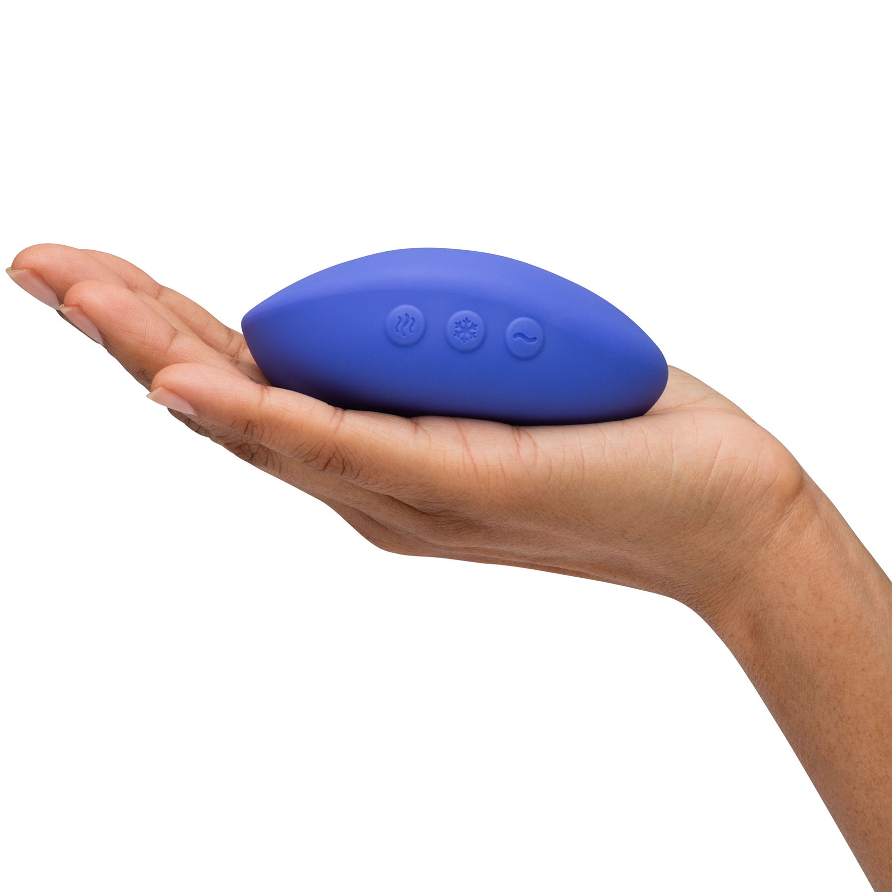 Temp By We-Vibe Heating & Cooling Rechargeable Silicone Lay-On Vibrator - Lavender