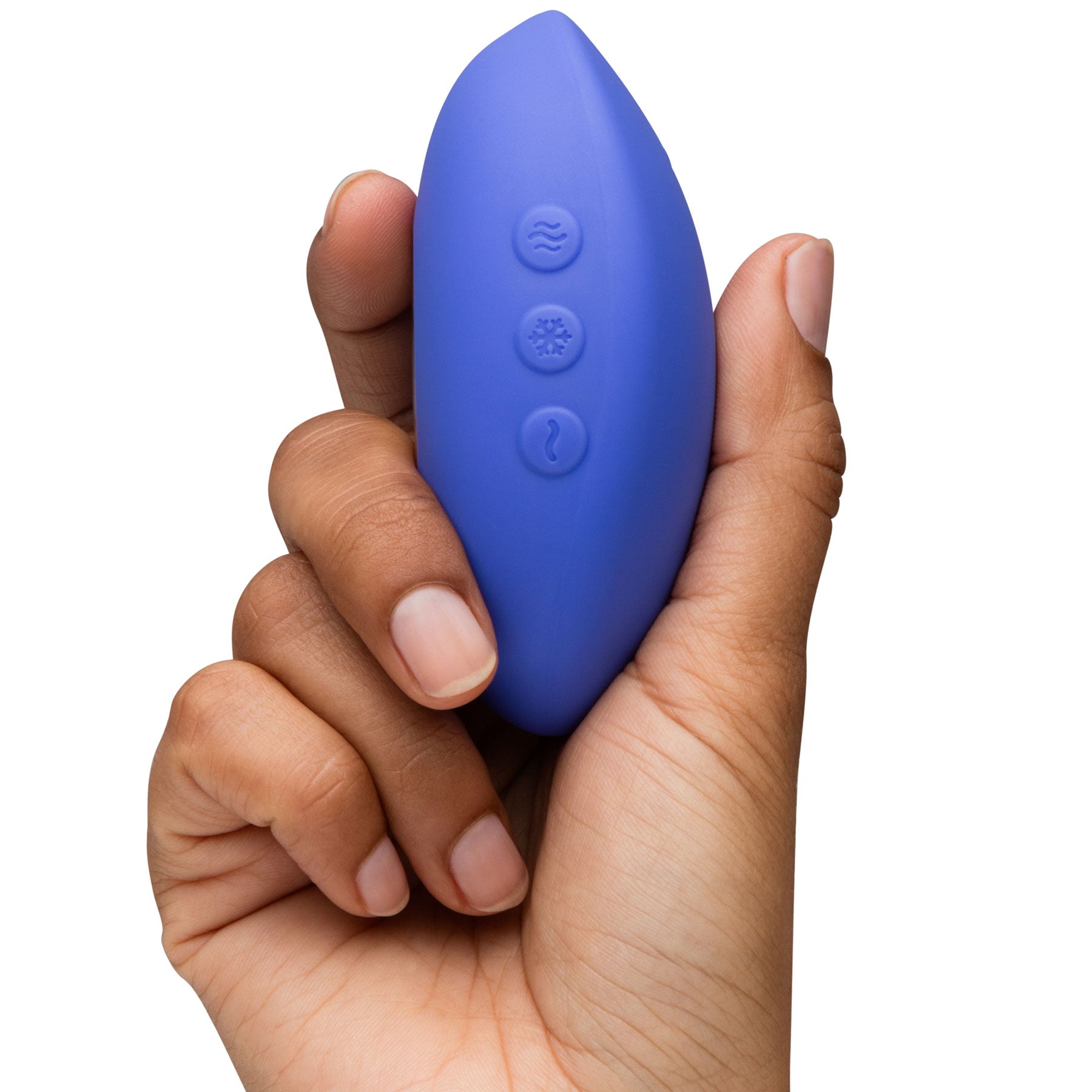 Temp By We-Vibe Heating & Cooling Rechargeable Silicone Lay-On Vibrator - Lavender