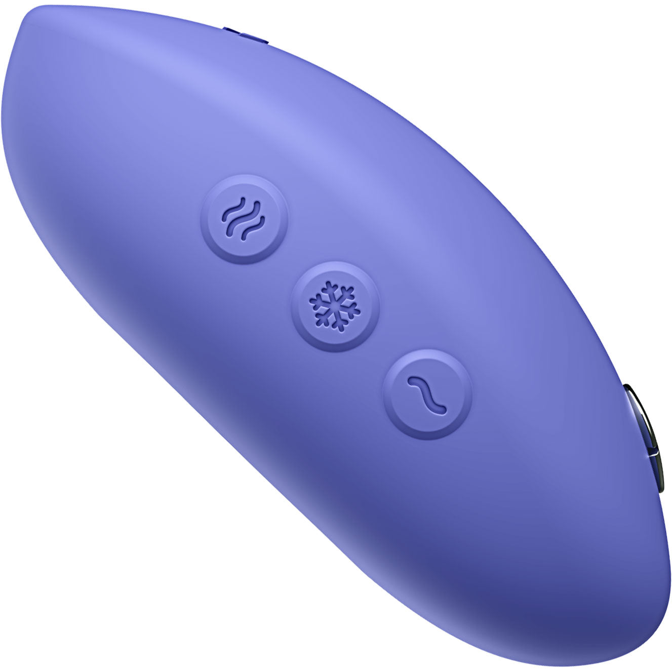 Temp By We-Vibe Heating & Cooling Rechargeable Silicone Lay-On Vibrator - Lavender