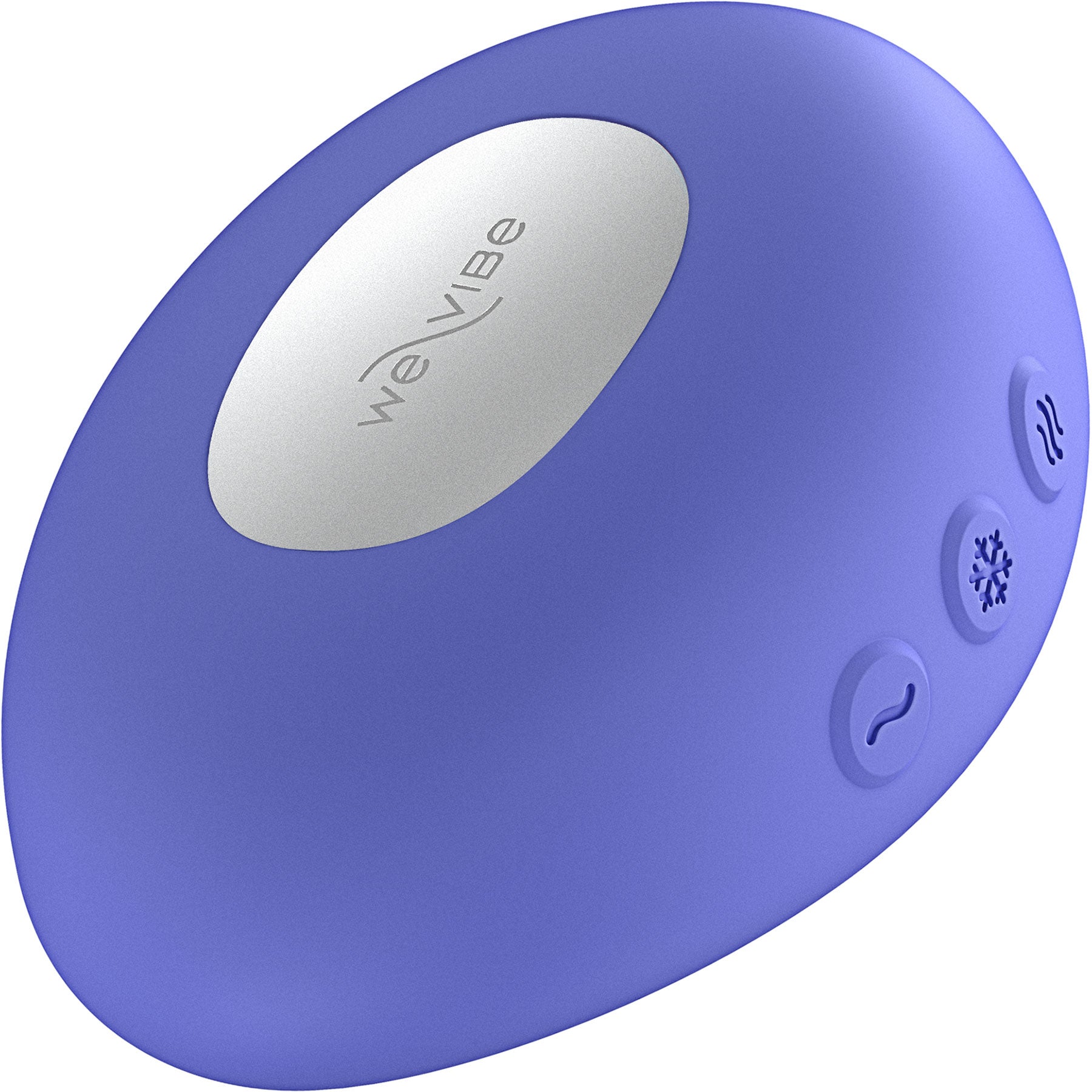 Temp By We-Vibe Heating & Cooling Rechargeable Silicone Lay-On Vibrator - Lavender