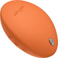 Temp By We-Vibe Heating & Cooling Rechargeable Silicone Lay-On Vibrator - Tangerine
