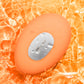 Temp By We-Vibe Heating & Cooling Rechargeable Silicone Lay-On Vibrator - Tangerine