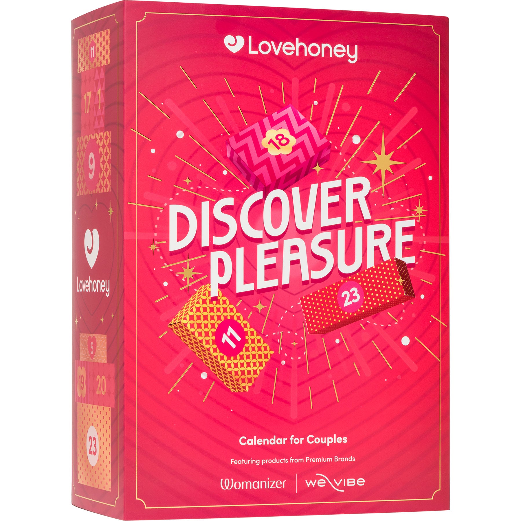 Lovehoney 24 Day Couples Advent Calendar - 24 Piece Sex Toy Gift Set