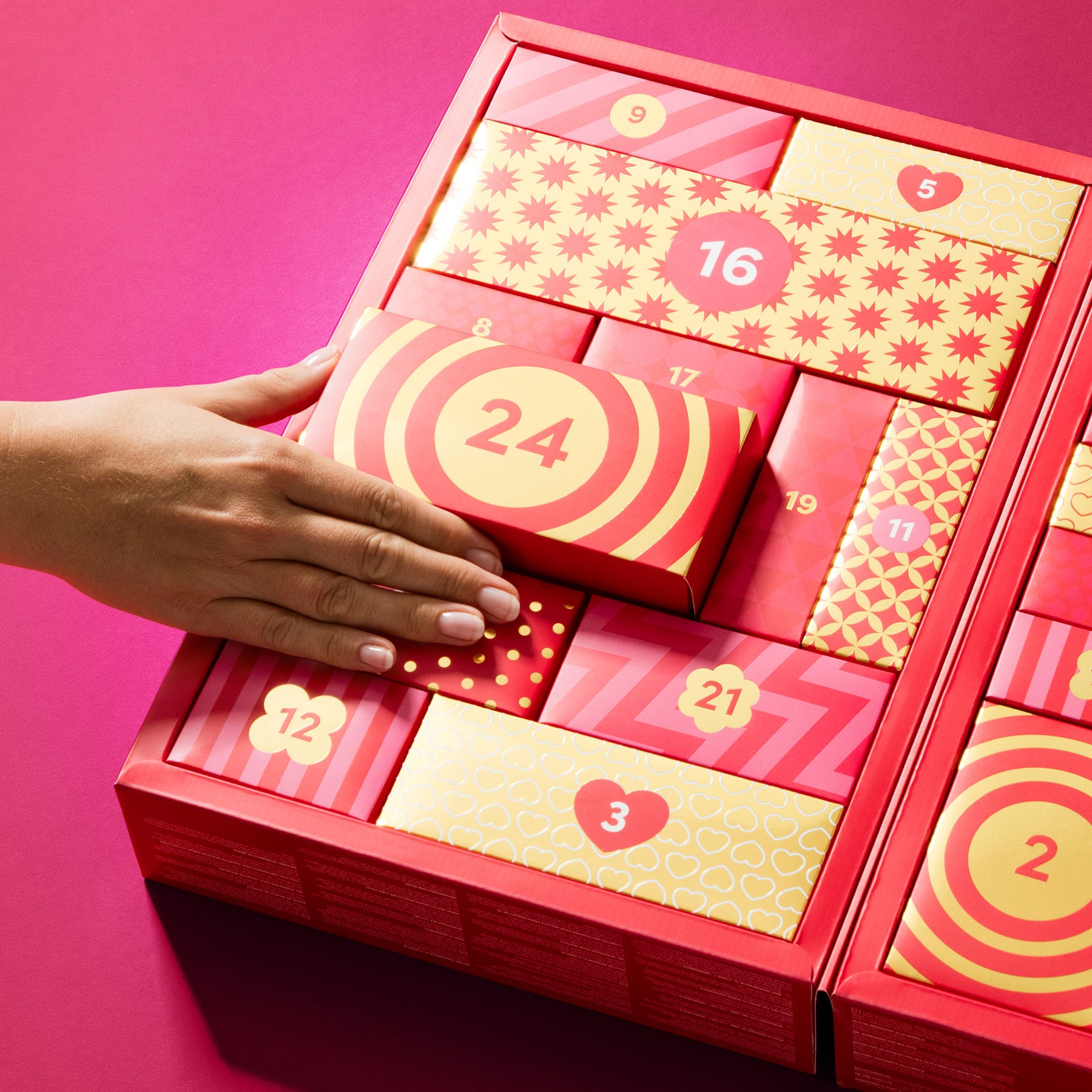 Lovehoney 24 Day Couples Advent Calendar - 24 Piece Sex Toy Gift Set