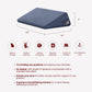 Liberator SynLeather Wedge Sex Pillow - Infographic