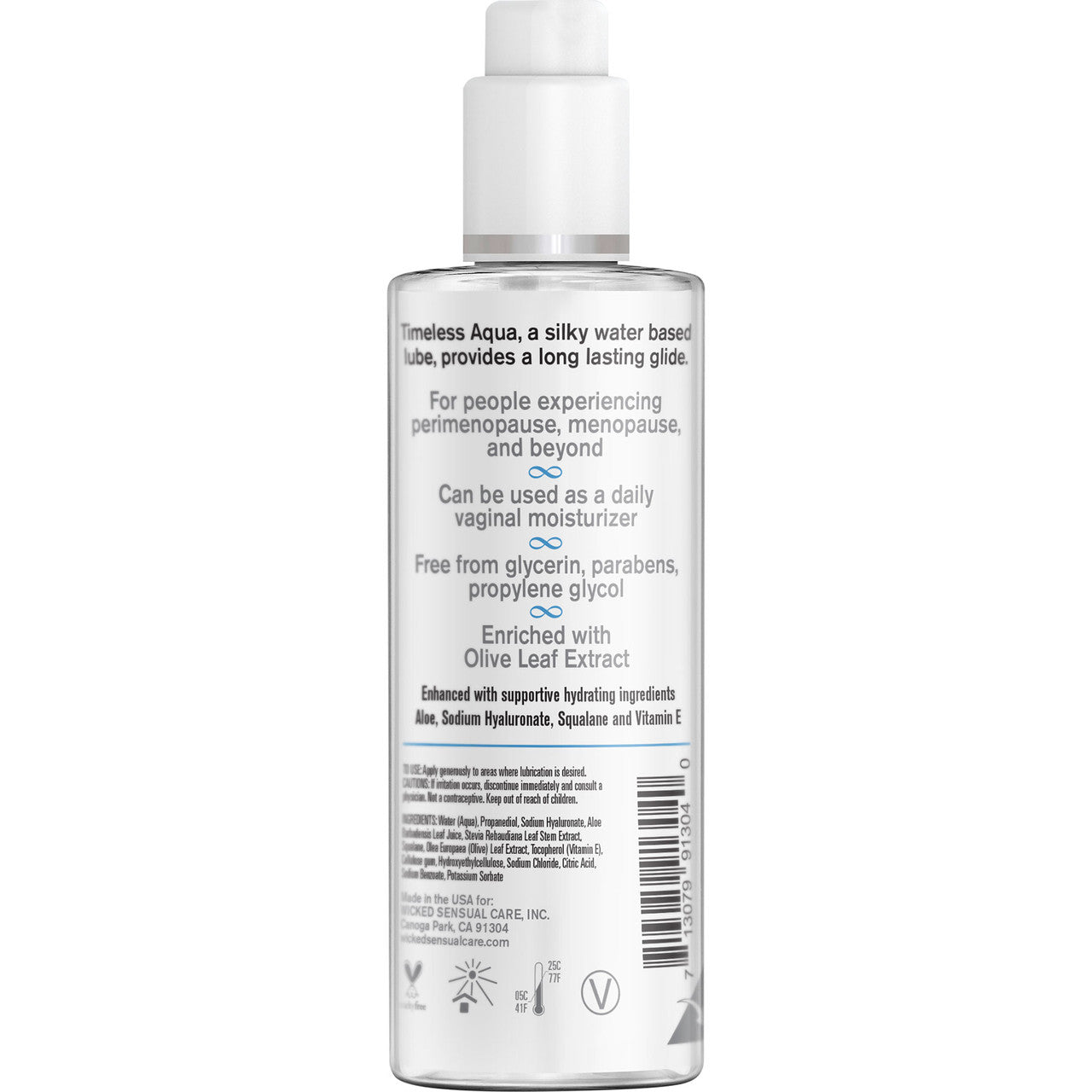 Simply Timeless Aqua Water Based Personal Lubricant 4 fl oz Simply Timeless Aqua Water Based Personal Lubricant 4 fl oz