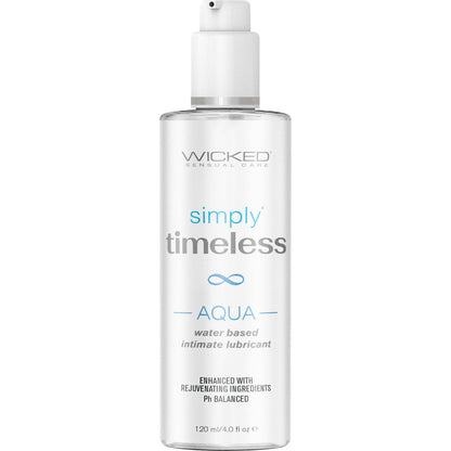 Simply Timeless Aqua Water Based Personal Lubricant 4 fl oz