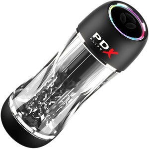 PDX Elite ViewTube Pro See-Thru Stroker Penis Masturbator By Pipedream