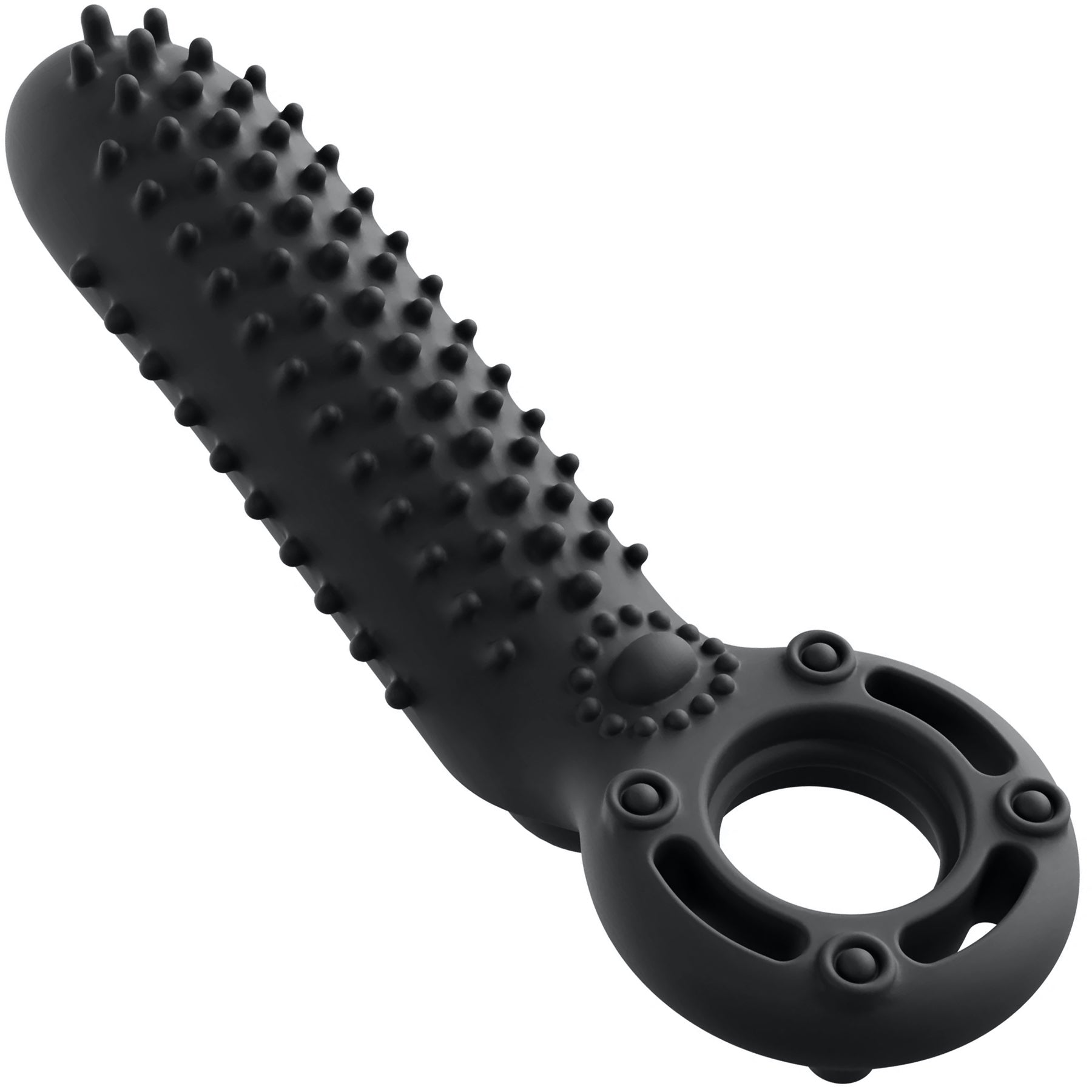 OYeah Rechargeable Rideable Vibrating Ring By Screaming O - Black