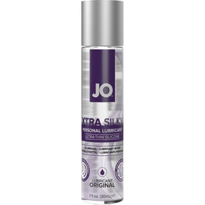 JO XTRA Silky Ultra-Thin Silicone Based Personal Lubricant 1 fl oz