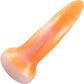 Pris Toys Xenamorph 6.75" Dual Density Silicone Dildo - Creamsicle