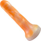 Pris Toys Xenamorph 6.75" Dual Density Silicone Dildo - Creamsicle