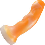 Pris Toys Xenamorph 6.75" Dual Density Silicone Dildo - Creamsicle