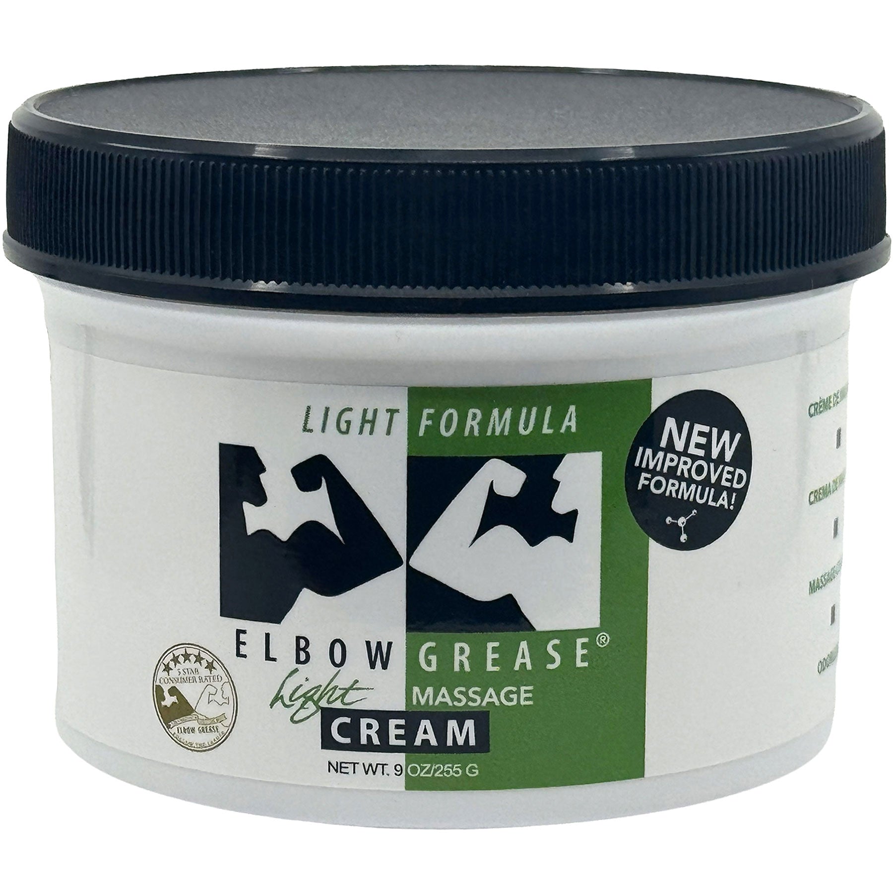 Elbow Grease Massage Cream Light Formula - 9 oz