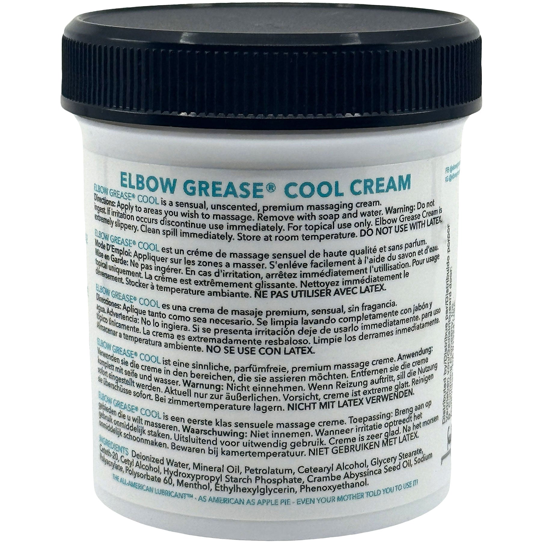 Elbow Grease Massage Cream Cooling Formula