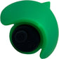 Zeep Silicone Rechargeable Waterproof Vibrator By Cute Little Fuckers - Emerald Green