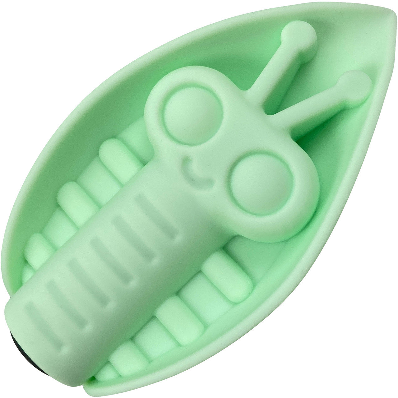 Zeep Silicone Rechargeable Waterproof Vibrator By Cute Little Fuckers - Mint Green