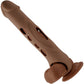 Zero Tolerance Big Boy Extender Rechargeable Silicone Penis Extension With Remote - Chocolate