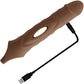 Zero Tolerance Big Boy Extender Rechargeable Silicone Penis Extension With Remote - Chocolate