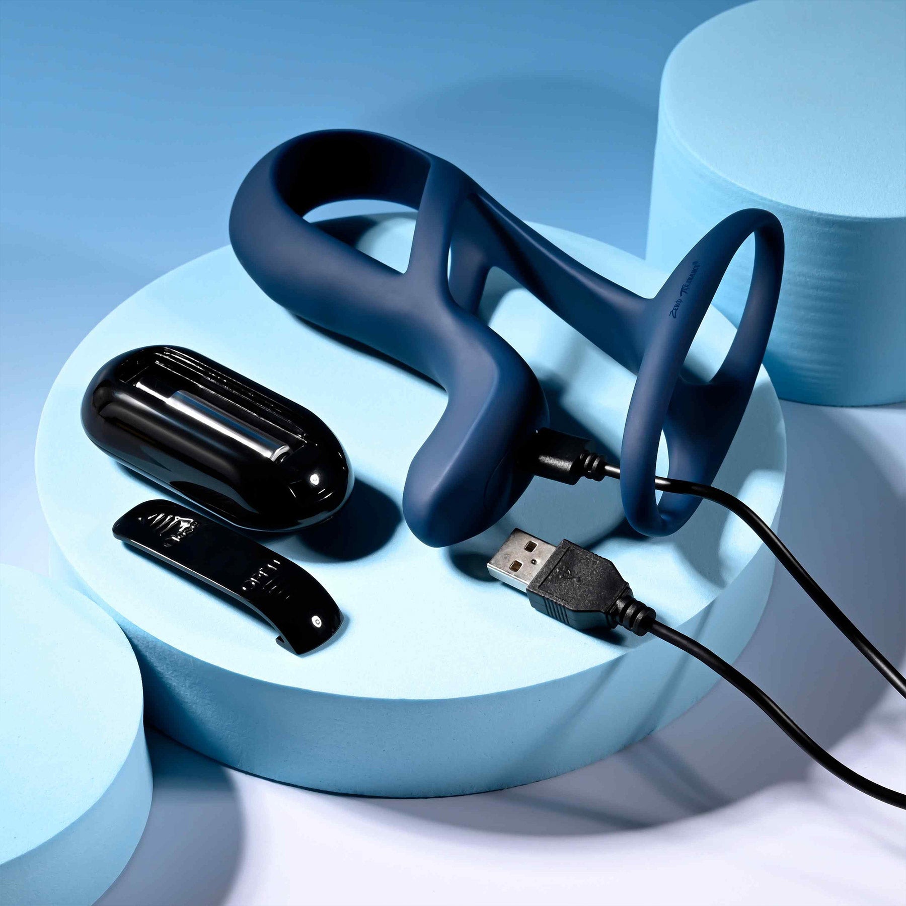 Zero Tolerance Big Time Rechargeable Silicone Vibrating Penis Extension With Remote