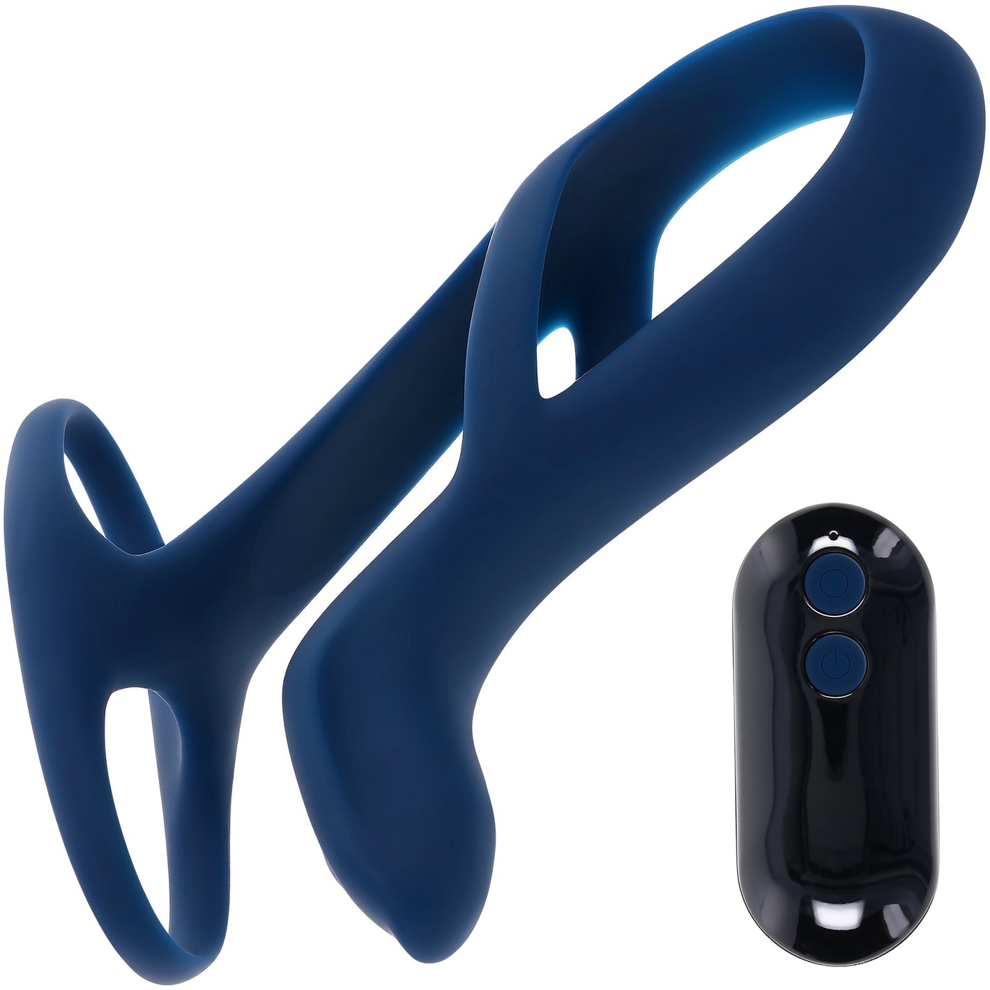 Zero Tolerance Big Time Rechargeable Silicone Vibrating Penis Extension With Remote