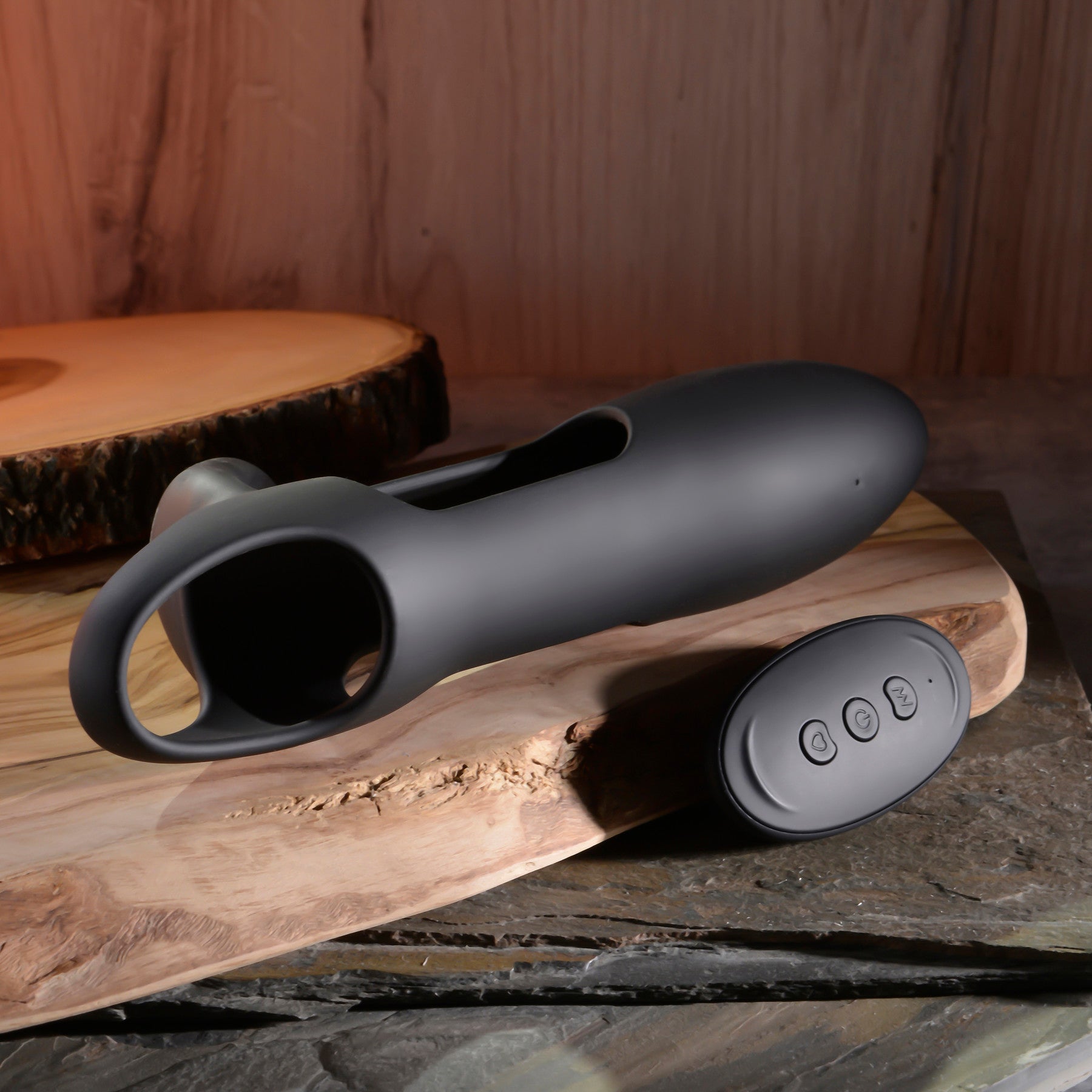 Zero Tolerance Nautilus Vibrating Rechargeable Silicone Penis Sleeve With Remote