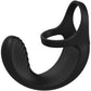 Zero Tolerance Vibrating Ball Cradle Silicone Rechargeable Cock Ring With Remote