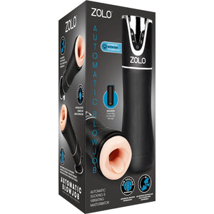 ZOLO Automatic Blowjob Rechargeable Vibrating Penis Masturbator