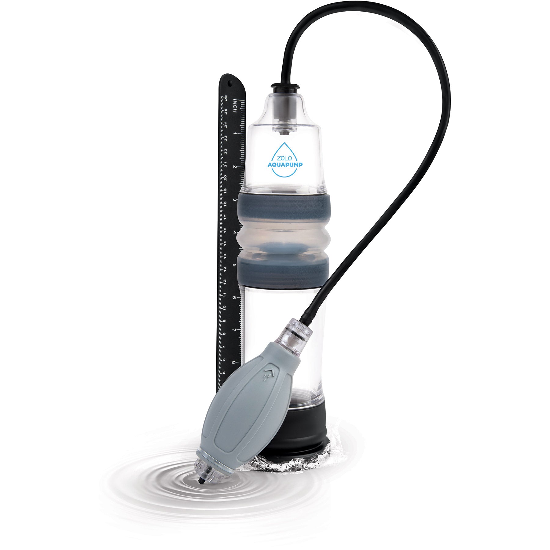 ZOLO Aquapump Compact Silicone Penis Pump
