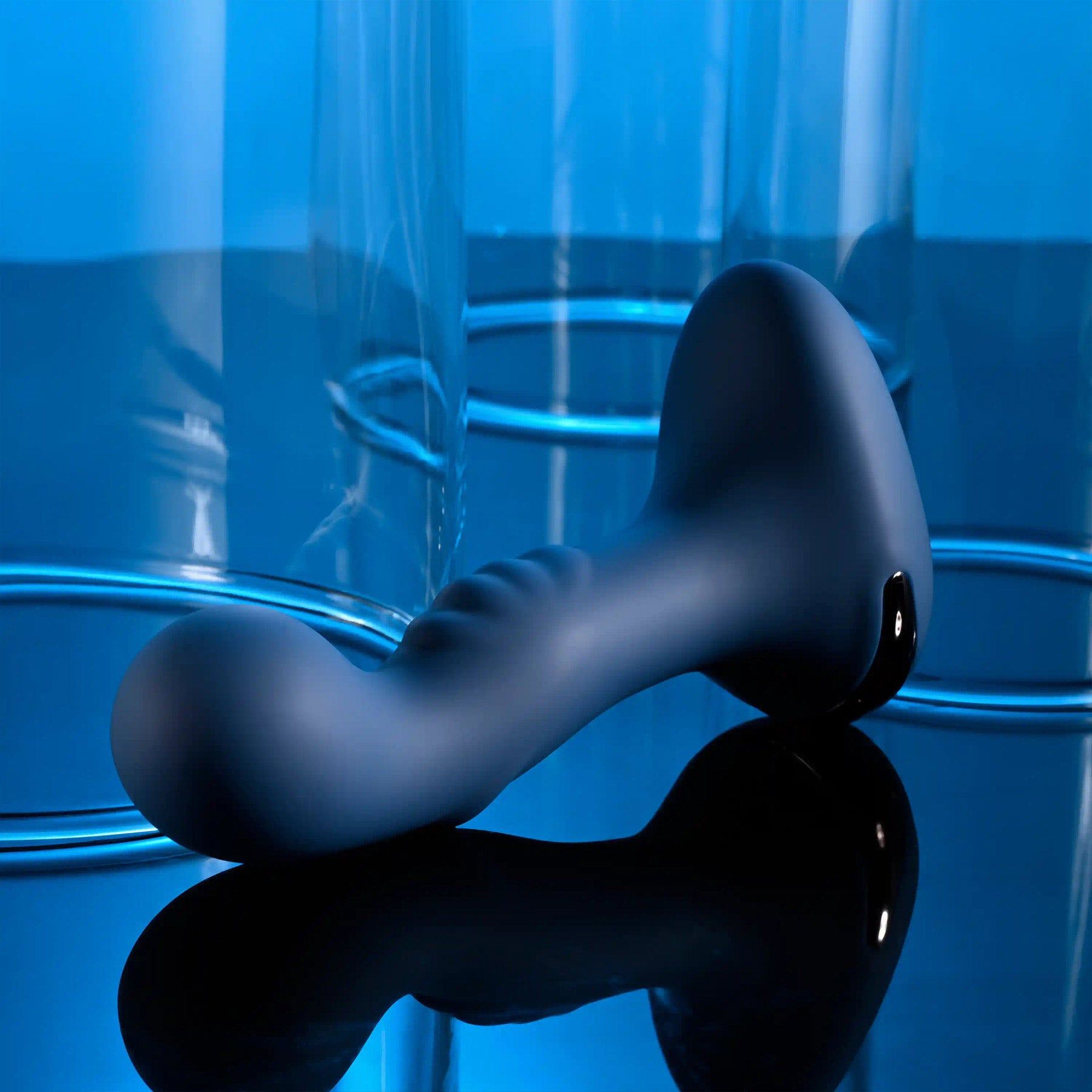 Zero Tolerance Blue Oasis Rechargeable Silicone Vibrating Anal Plug